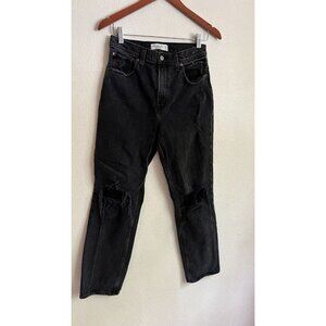 Abercrombie & Fitch Black Straight Leg Jeans